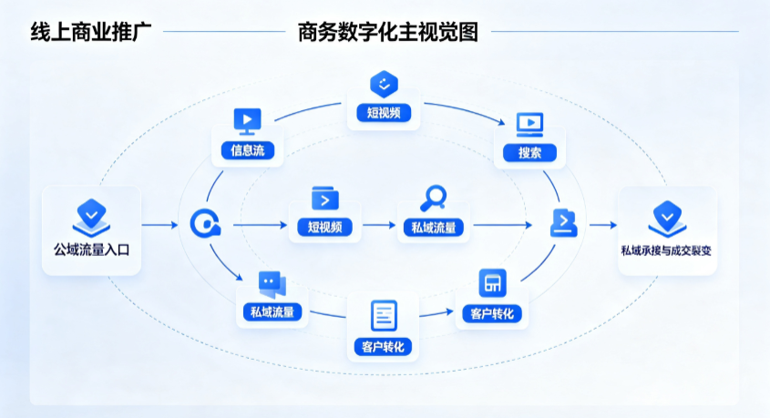 红花岗区线上商业推广怎么做？全域流量闭环搭建与低成本转化实战指南
